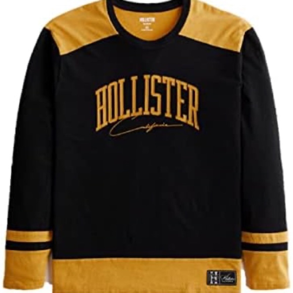HOLLISTER | Men’s NWT long sleeve jersey L